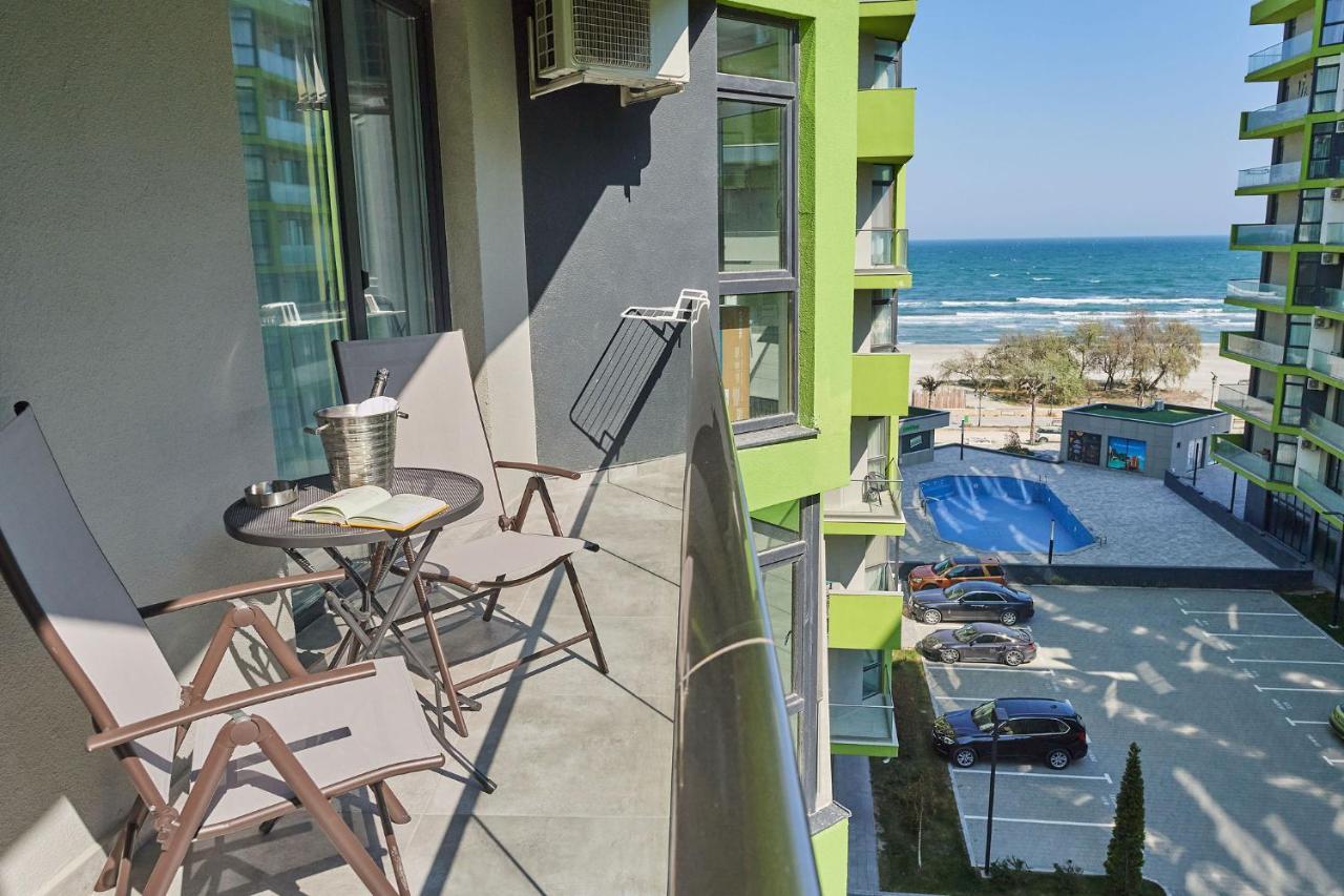 Sea Love Apt Spa N Pools Beach Resort Năvodari Exterior foto
